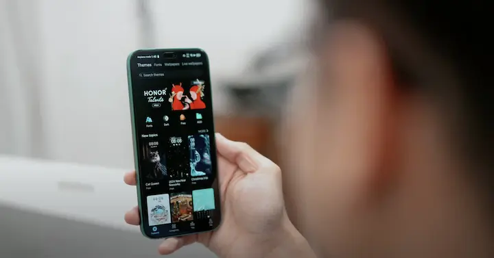 Why Huawei Phones Are Still a Smart Choice for Nigerians in 2026 8 Nigerian user browsing social media on a Huawei smartphone