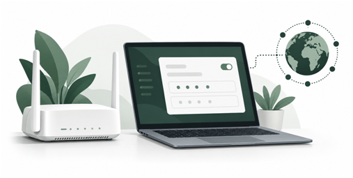 Illustration 7  Review existing DNS changes before trying new settings.