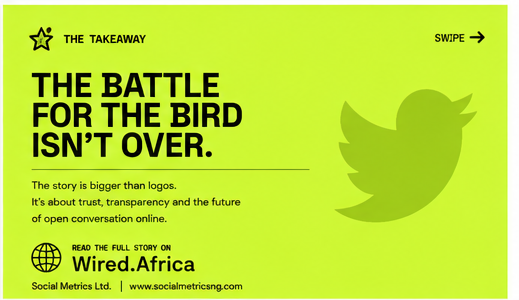 Twitter Relaunched as Twitter.now To Rival X: See Why Musk Wants It Silenced 14 Our condensed version of this story, made for sharing. Graphic: Social Metrics Ltd. for WIRED Africa.
